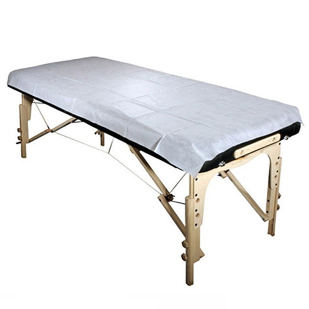 100 PCS Spa Bed Sheets Disposable Massage Table Sheet Waterproof Bed Cover Non-woven Fabric 180 x 80 CM