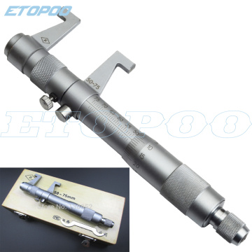 50-75mm Accuracy 0.01mm Inside Screw Gauge Metric Internal Micrometers Carbide Measuring Tools