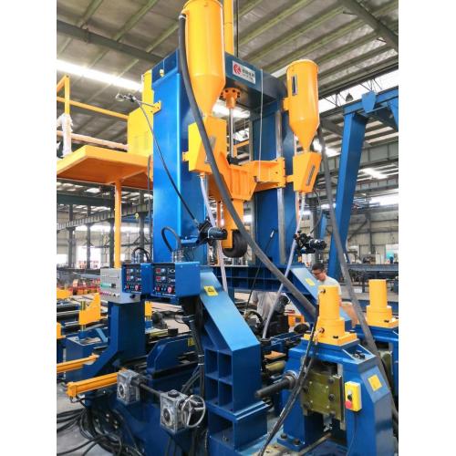 Supply 3 in 1 h beam welding assembly line with High Quality