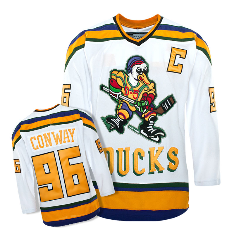 COLDOUTDOOR free shipping Green ducks ice hockey jersey for practice high quality cheap #99 BANKS #96 CONWAY or blank