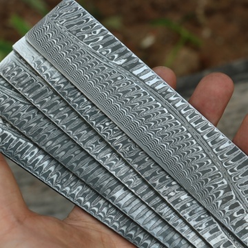 Stainless damascus steel knife diy steel knife making blade steel new pattern damascus billet