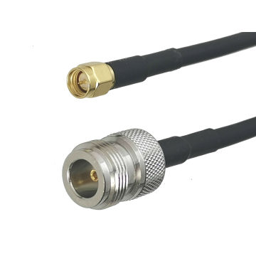 1Pcs RG58 N Female Jack to SMA Male Plug Connector RF Coaxial Jumper Pigtail Cable For Radio Antenna 6inch~50M