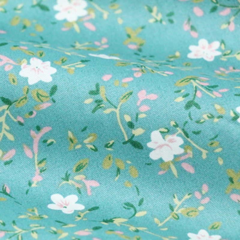 DIY Patchwork Cloth Floral Cotton Sewing Fabric For Bbay, Home Textile Quilt Cover Sheets Material Child Fabrics