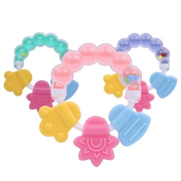 LeadingStar Baby Toy Cute Rattle Silicone Teeth Gum