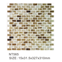 Hot Products Light Frosted Glass Mosaic Tiles art