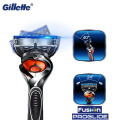 Gillette Fusion Proglide Original Men Manual Shaver Razors Machine for Shaving Blades 5 Layer Cassettes With Replacebale Blades