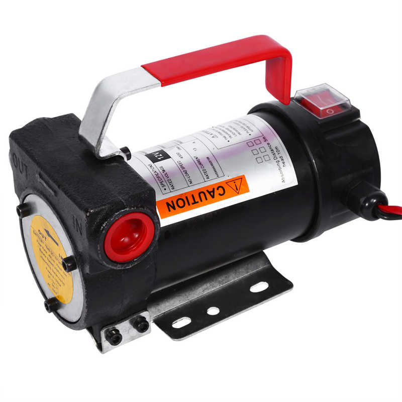 12V Electric Diesel Fluid Extractor Auto Oil Transfer Pump With Fuel Nozzle