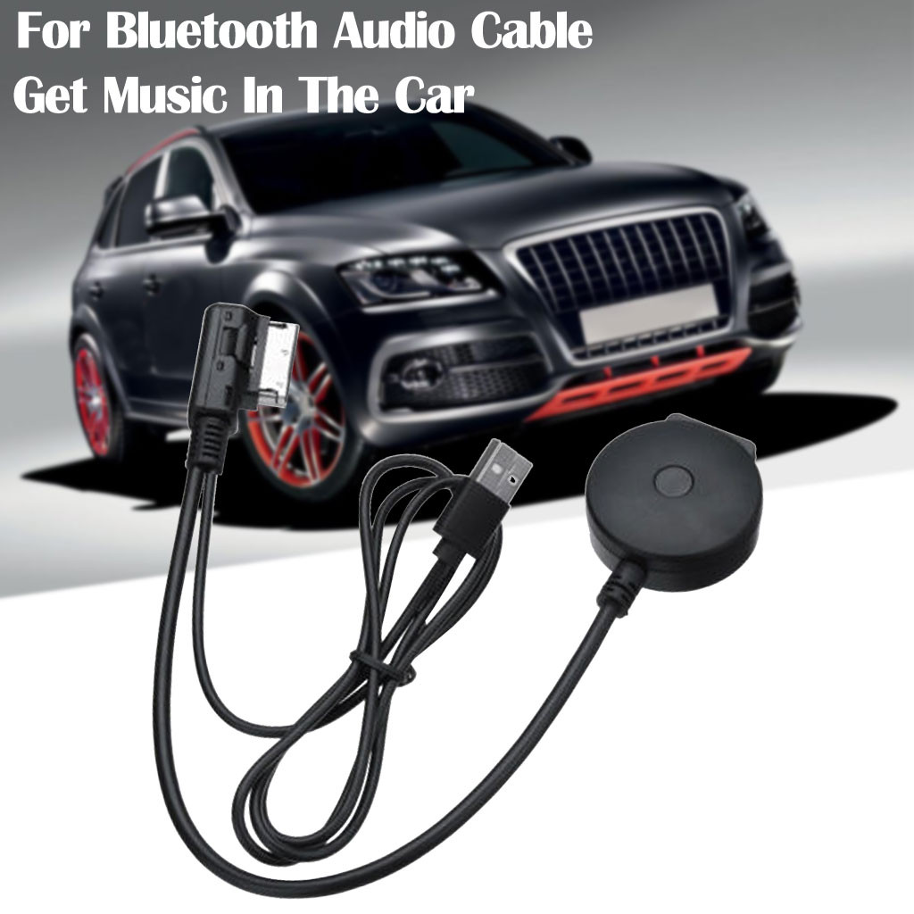 1PCS For Bluetooth Audio Cable For Audi A4L A5 A6L A8L Q7 Q5 AMI MMI/2G Interface 25-50mA Charger Phone Via Bluetooth Adapter
