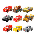 3Pcs/Set Disney Pixar Cars 3 Metal Vehicles Mini Racers Lightning McQueen Black Storm Jackson Luigi Guido Car Toys Boy Baby Gift