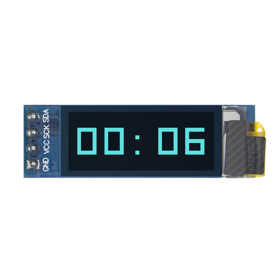 1pcs 0.91 inch OLED module 0.91" White/Blue OLED 128X32 OLED LCD OLED Display Module IIC Communicate D34/D24 0.91 oled