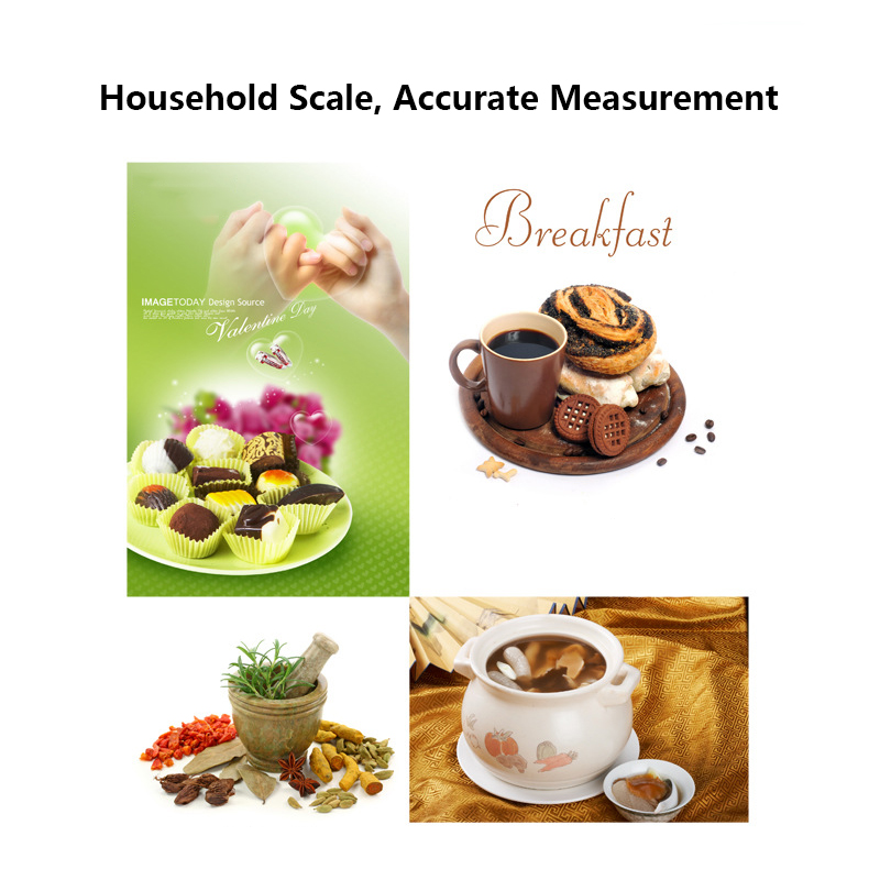 Vastar Digital Scale 5KG 1KG Electronic Mini Pocket Scale 1g 0.1g Precision Steelyard For Kitchen Food Balance Scales