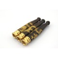 5pcs/lot China dragon tobacco smoking pipe filter mouthpiece washable wooden carving ebony cigarette holder Filter tip drip tips