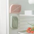 Leaf Shape Refrigerator Air Fresh Box Purifier Charcoal Deodorize Absorber Freshener Eliminate Odors Smell 3 Color