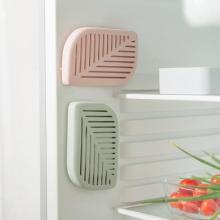 Leaf Shape Refrigerator Air Fresh Box Purifier Charcoal Deodorize Absorber Freshener Eliminate Odors Smell 3 Color