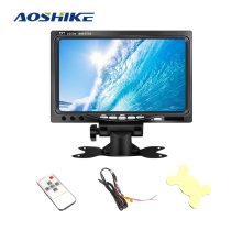 AOSHIKE 7 Inch 12V Car Monitor For Rear View Camera TFT LCD LED Display Universal With Vehicle Camera Parking 800*480 Sun Visor