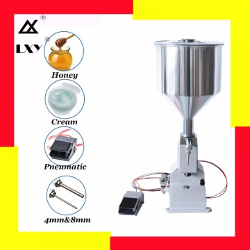 Pneumatic Filling Machine Sunscreen Cream Honey Eliquid Oil Nail Polish Cosmetic Paste Liquor Filler Perfume Juice Uv Liquid