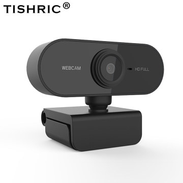 TISHRIC Webcam 1080p Auto Focus Web Cam Web Camera With Microphone Camara Web Camera For Computer Live Broadcast Video Calling