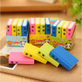 4 Pcs / Lot Creative Book Style Pencil Eraser Kid Stationery School Office Supply Children Education Gift H1466