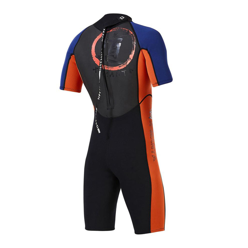 3mm Neoprene Men Short Sleeve Wetsuits Scuba Diving Snorkeling Surfing Wetsuits for Water Sports