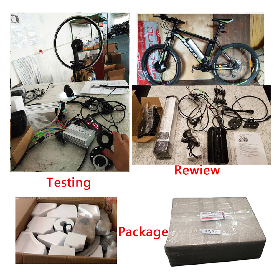 Tax free 36V 250 W Electric Bike Conversion Kit with 36V 10Ah Lithium Battery 20" 24" 27.5" 700C 29" Wheel Eletric Ebike Kit