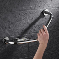 Stainless Steel Wall Mount Bathroom Bathtub Handrail With Soap Dish Grab Bars Disability Aid Safety Helping Handle
