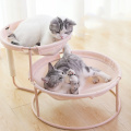 Hot Sale 2-3 Layers Pet Cat Bed Small Cats House Mat Window Lounger Hammock Kitten for Warm Nest Mats Indoor Sleeping Products