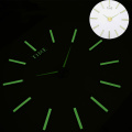 New Luminous Wall Clocks Large Clock watch Horloge 3D DIY Acrylic Mirror Stickers Quartz Duvar Saat Klock Modern mute