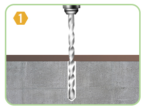 Bracket wedge anchors