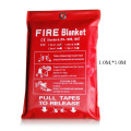 5PCS 1M X 1M Fire Blanket Fiberglass Fire Flame Retardant Survival White Fire Shelter Safety Cover Fire Emergency Blanket