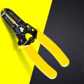 Portable Wire Stripper Decrustation Pliers Crimper Cable Stripping Crimping Cutter Hand Tool with Manganese Steel for Electrical