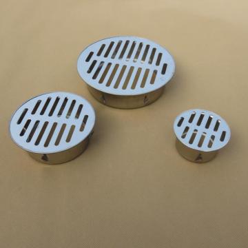 Stainless steel balcony roof round large displacement anti-blocking floor drain outdoor Plane Insertion Floor Drain