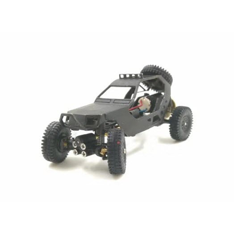 Dasmikro Das87 Das87A03 HO Scale 1/87 4x4 Chassis DIY Desert Truck Crawler Kit With 3D Printed Body And Motor