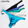 5pcs Men Sexy Underwear Transparent Personal Briefs Bikini G-string Thong Jocks Tanga Underpants Man Shorts Exotic T-back HT026