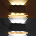 Modern Led Wall Lamp Waterproof Wall Sconces Indoor Stair Light2W 4W 6W Fixture Bedside Living Room Loft Up Down Hallway Lampada