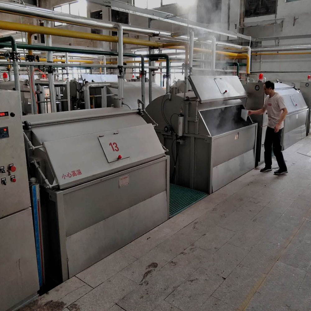 Apparel dyeing machine