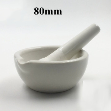 New 80mm Chinese Style Ceramics Spice Mill Grinder Set Handheld Seasoning Mills Grinder Kitchen Mortar And Pestle Tools Set AA