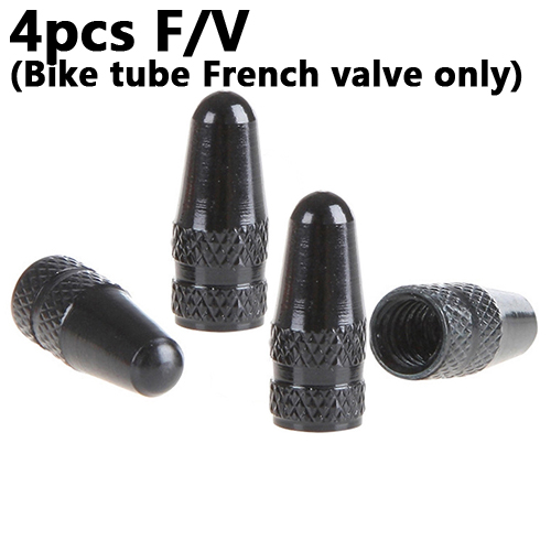 4Pcs Aluminum Alloy Road MTB Track Racing Bike Tube Tyre Bicycle Tire Wheel FV French Valve cap Presta AIR Valve Caps 6 colors