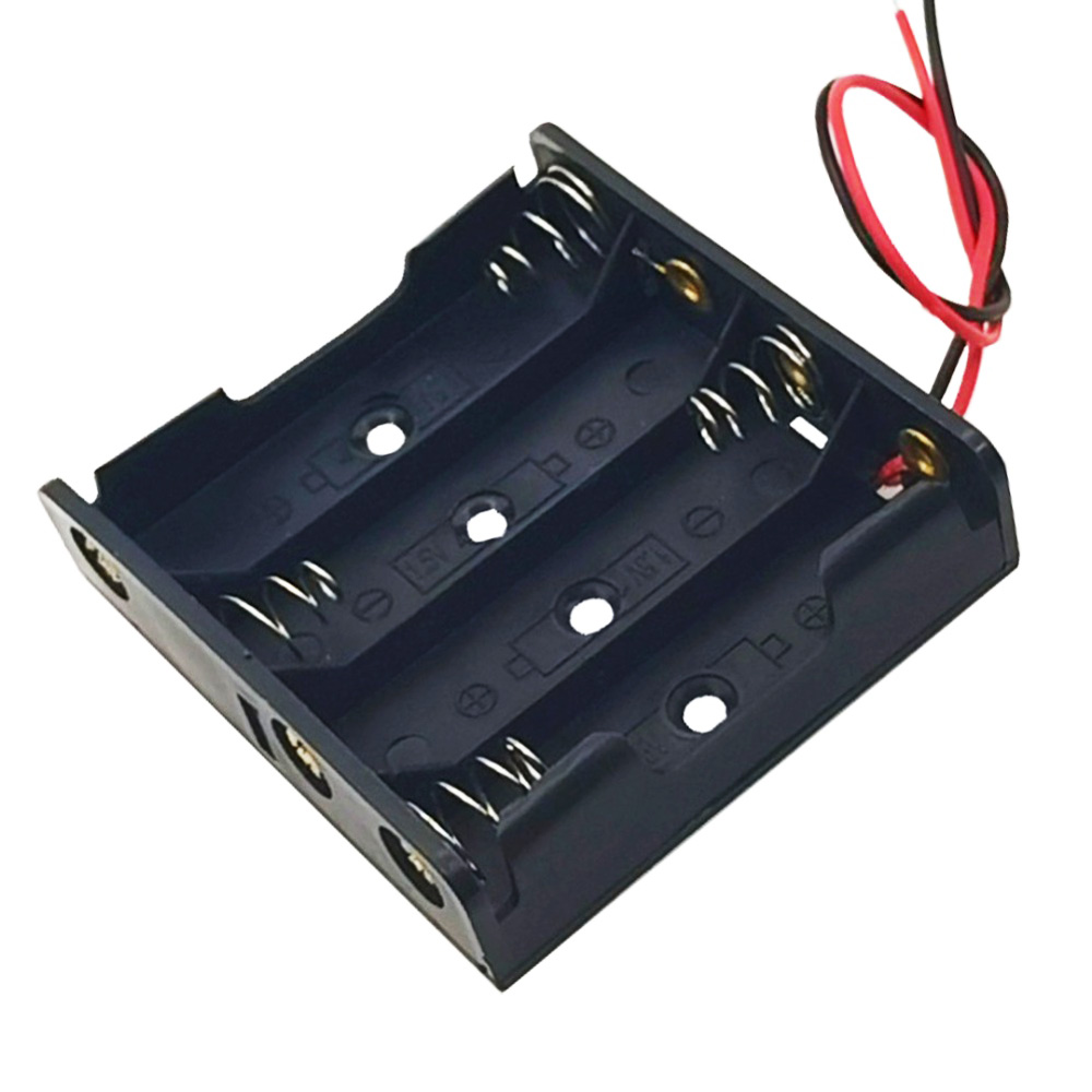 AA Battery Case AA Battery Storage Case Box Holder AA DIY Leads With 1 2 3 4 Slots drop shipping