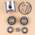 46MM Piston Ring Clip Crankshaft Needle Bearing Oil Seal Kit For HUSQVARNA 55, 55 Rancher, 55 EPA Chainsaw Parts #503608171