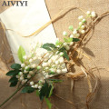 Artificial dried flowers small fresh Christmas berry fake flower arrangement home decoration wedding DIY artificiales