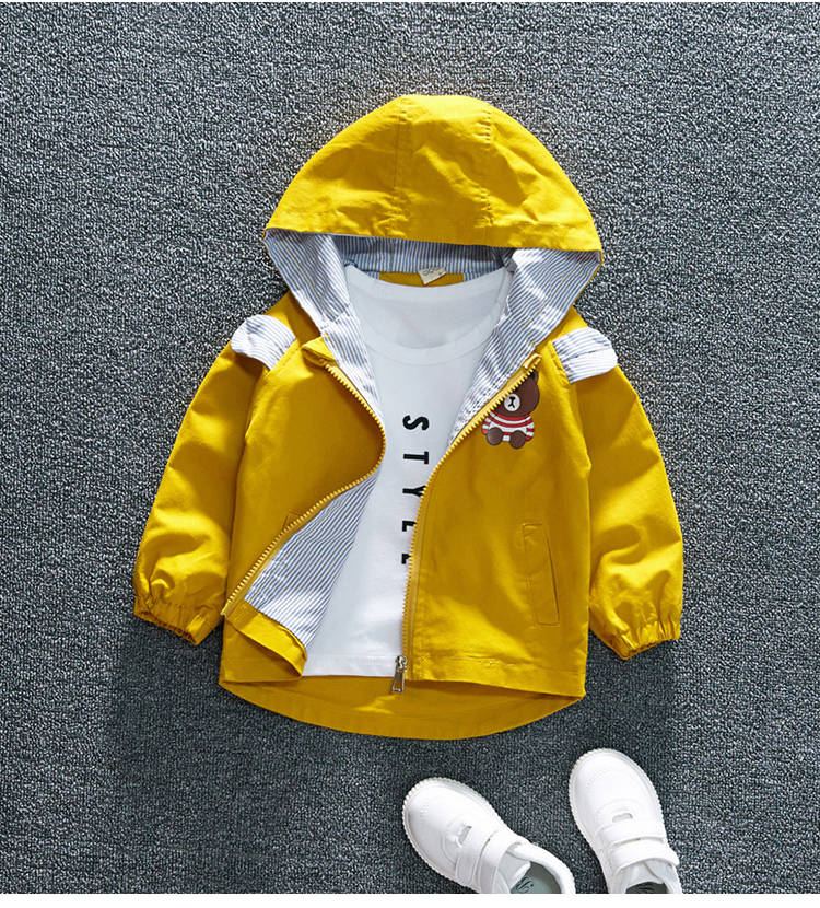 Children's clothing 1-5 years old boy jacket children spring and autumn cute baby jacket spring shirt baby infant windbreaker
