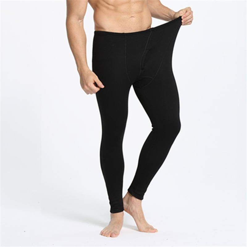 2018 new Thermal underwear pants and underwear shirts thick fleece men leggings keep warm in cold Winter days