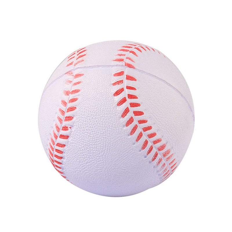 White Yellow safety kid Baseball Base Ball Practice Trainning PU chlid Softball balls for Sport Team Game
