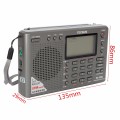 TECSUN PL-380 DSP PLL FM MW SW LW Digital Stereo Radio World-Band Receiver New 3 Colors 7 Tuning Mode Selectable 135x86x29mm