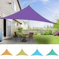 3*3*3m Sail Awning Triangle Canopy Waterproof Sun Protection Awning Camping Shade Cloth Outdoor Garden Patio Pool Sail Awning