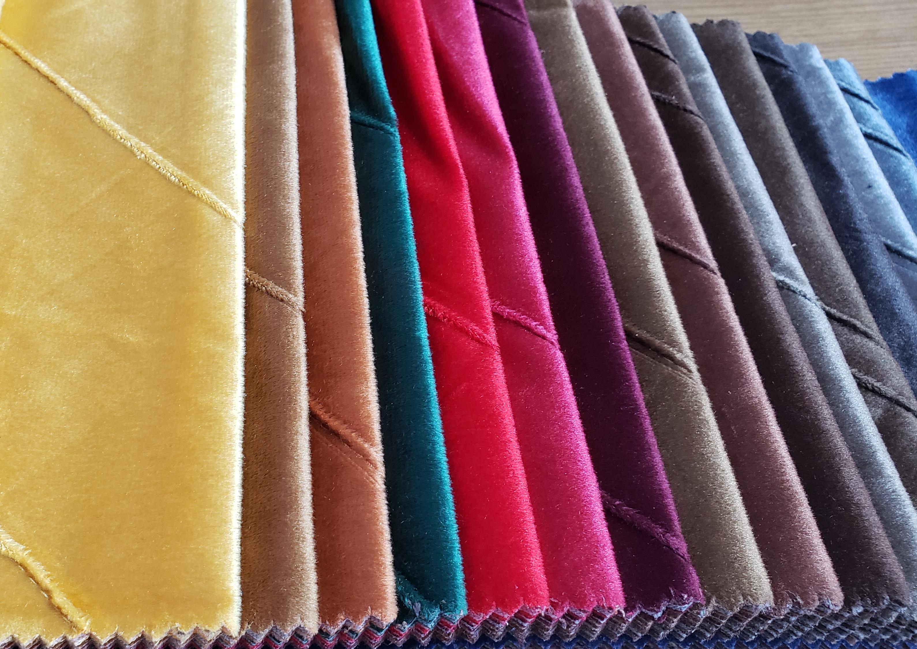 Quilted Velvet Fabric a