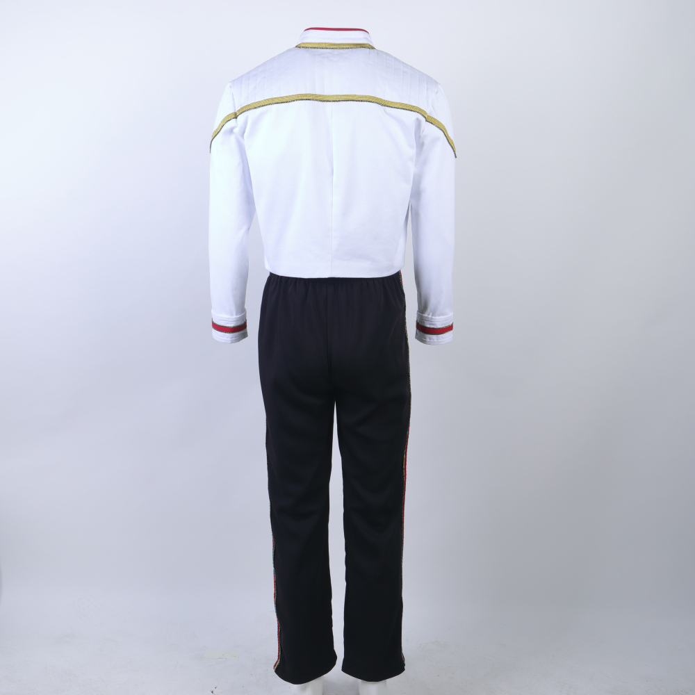 Star TNG Deep Space Nine Trek Nemesis Captain Picard Starfleet Formal Dress Uniform Trousers Jacket Top Holloween Party Prop