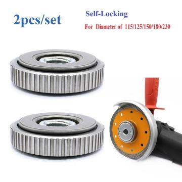 M14 Thread Angle Grinder Chuck Tools 115mm/125mm Angle Grinder Inner Outer Flange Nut Set Tools