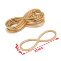 10pcs/lot Stainless Steel Gold Tone 25X18mm Moon Links Connectors Jewelry Accessories for Earring Making
