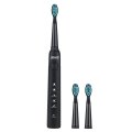 SEAGO Sonic Electric Toothbrush Rechargeable Adult Sonic Toothbrush 4 Mode Travel Toothbrush with 3 Brush Head Gift Drop ship